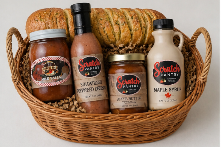 Gift Basket - 12" Round