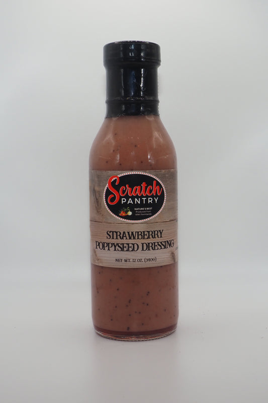 Strawberry Poppyseed Dressing  12 Oz