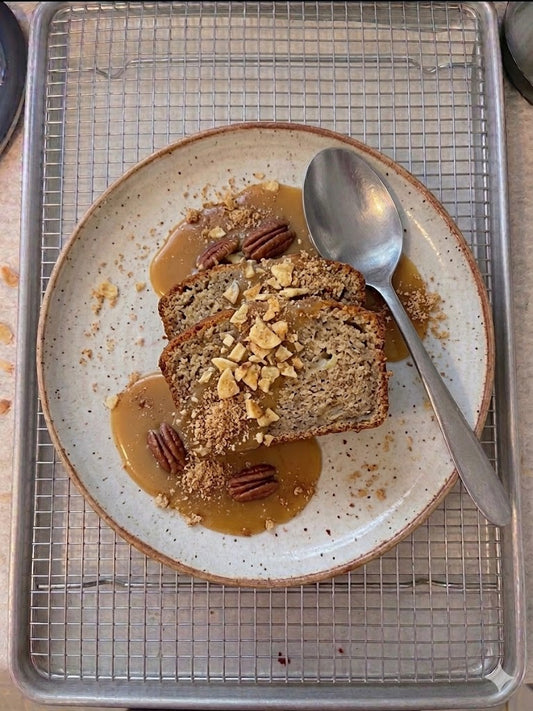 Banana Loaf Slices