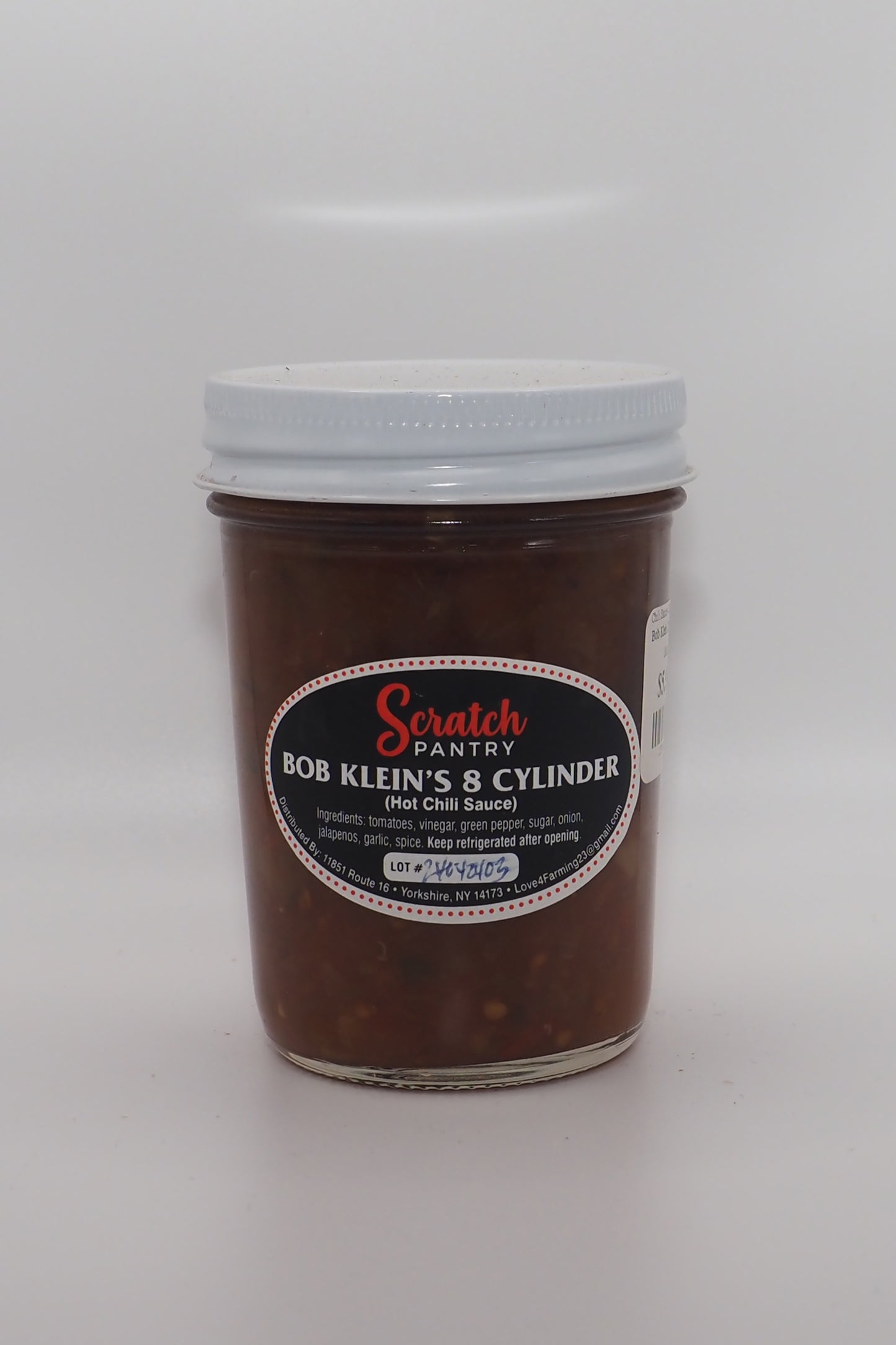 Bob Klein'S Chili Sauce ~ 8 Oz.