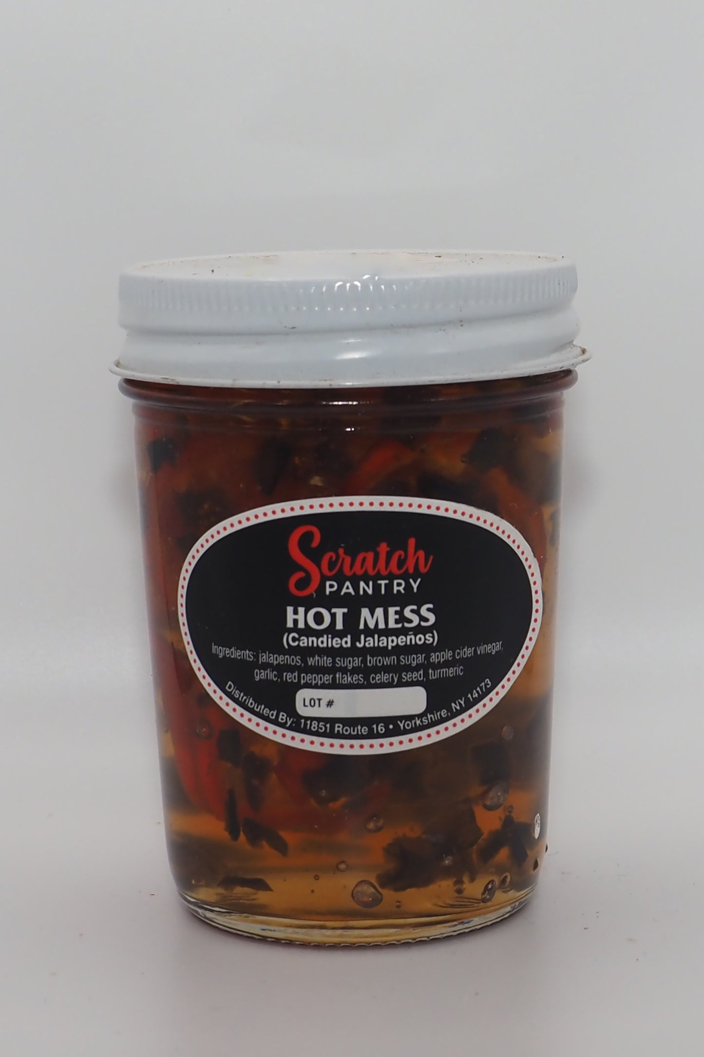 Hot Mess (Candied Jalapeno) ~ 8 Oz.