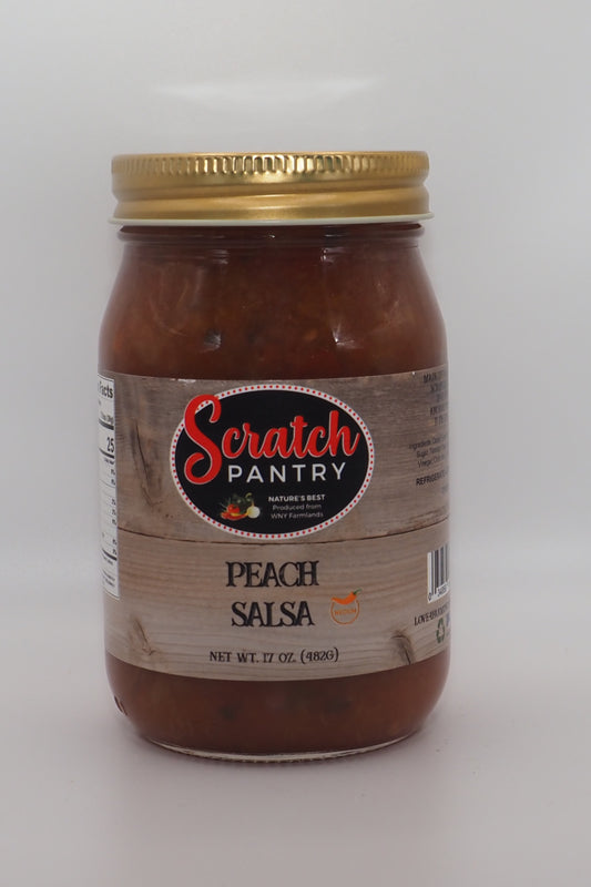 Peach Salsa  16 Oz.
