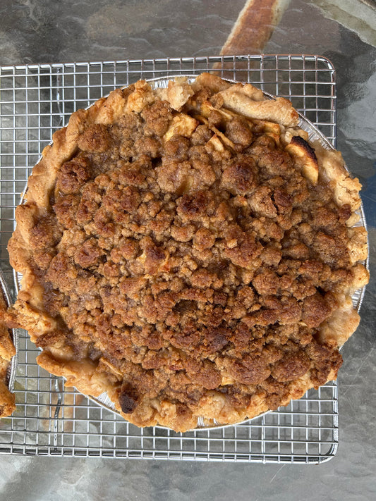 Apple Crumb Pie